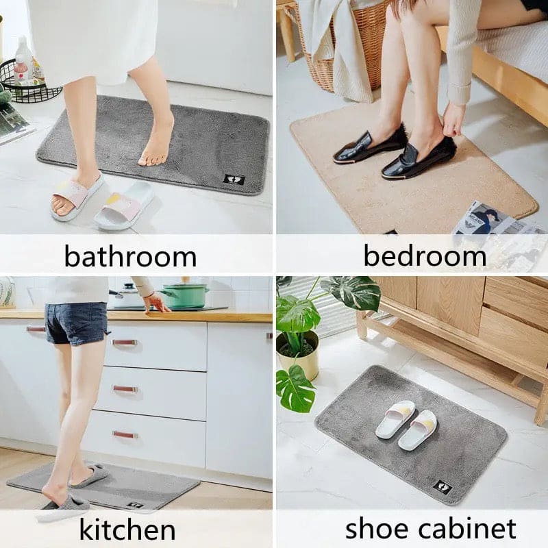 Fluffy Bathroom Mat, Non Slip Plush Carpet Bath Mat, Soft Comfortable Water Absorbent Mat, Bathroom Kitchen Floor Mat, Door Entrance Soft Mat, Thick Shaggy Shower Rug Mat, Plush Microfiber Rugs, Washable Quick Dry Bath Rugs, Anti Skid Bathroom Shower Mat Fluffy Bathroom Mat, Non Slip Plush Carpet Bath Mat, Soft Comfortable Water Absorbent Mat, Bathroom Kitchen Floor Mat, Door Entrance Soft Mat, Thick Shaggy Shower Rug Mat, Plush Microfiber Rugs, Washable Quick Dry Bath Rugs, Anti Skid Bathroom Shower Mat